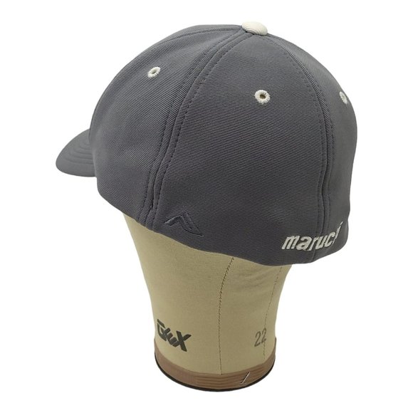 Marucci SE Patch Baseball Fitted L/XL Gray Cap Trucker Flexfit Hat Embroidered - Picture 12 of 13